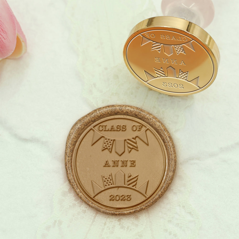 Happy Graduation Custom Wax Seal Stamp - Style 2 2