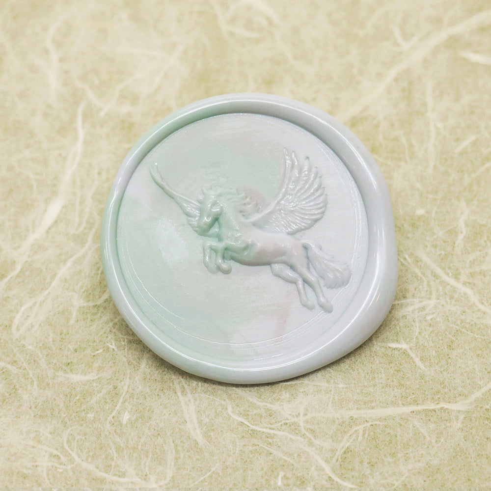 beautiful 3D relief pegasus wax seal stamp from AMZ Deco.